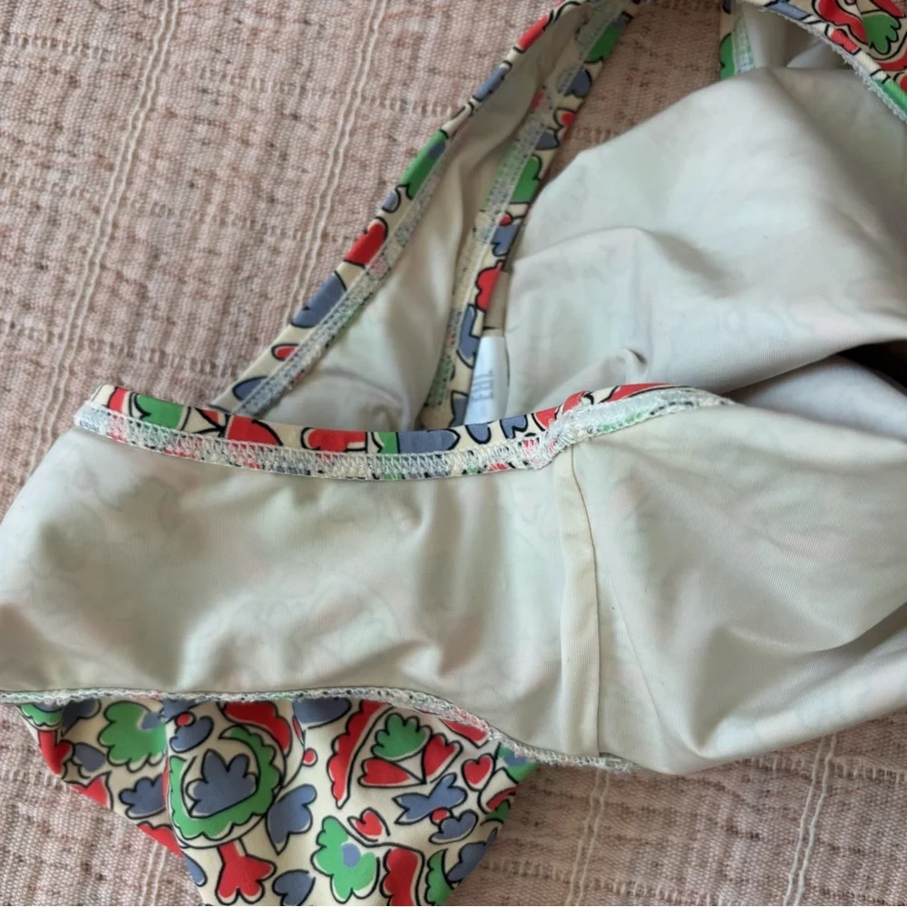 Tori Burch Costa Paisley Printed Bikini‎ bottoms  size large